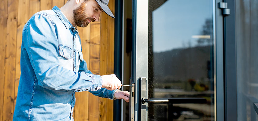 Frameless Glass Storefront Door Locks Replacement in Adelanto, CA